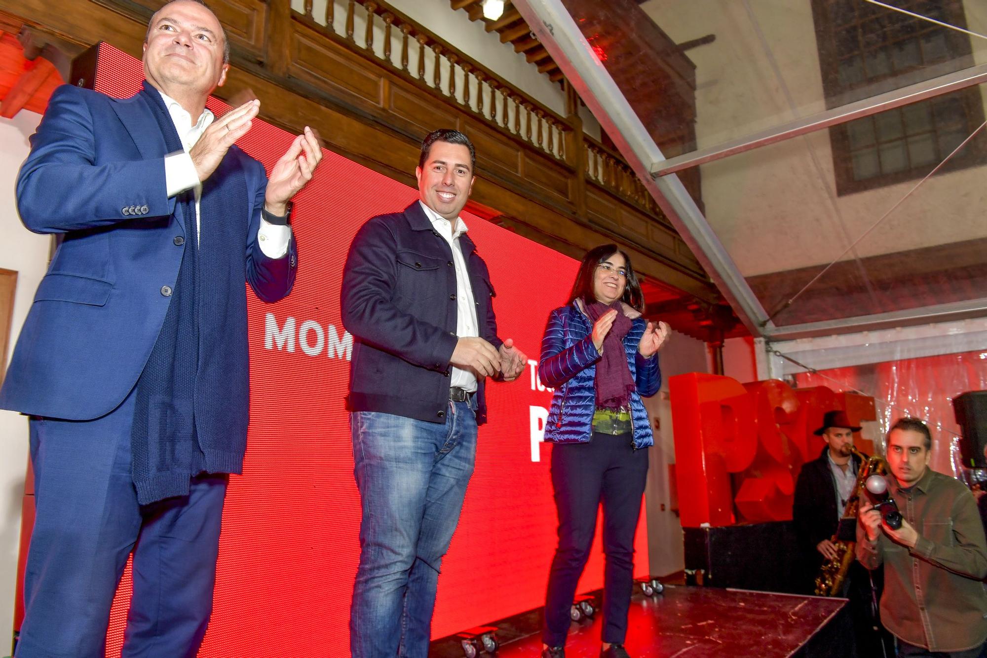 Presentación del candidato del PSOE Alejandro Ramos