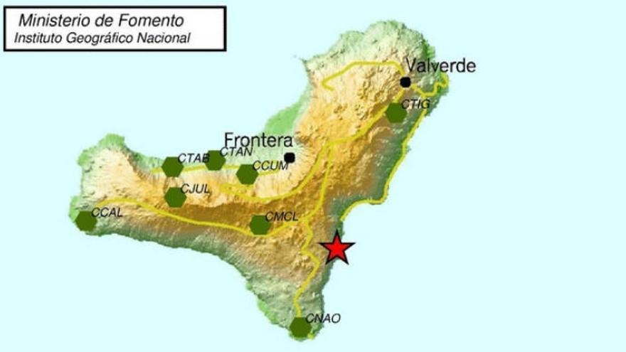 Terremoto de magnitud 3,6 en El Hierro