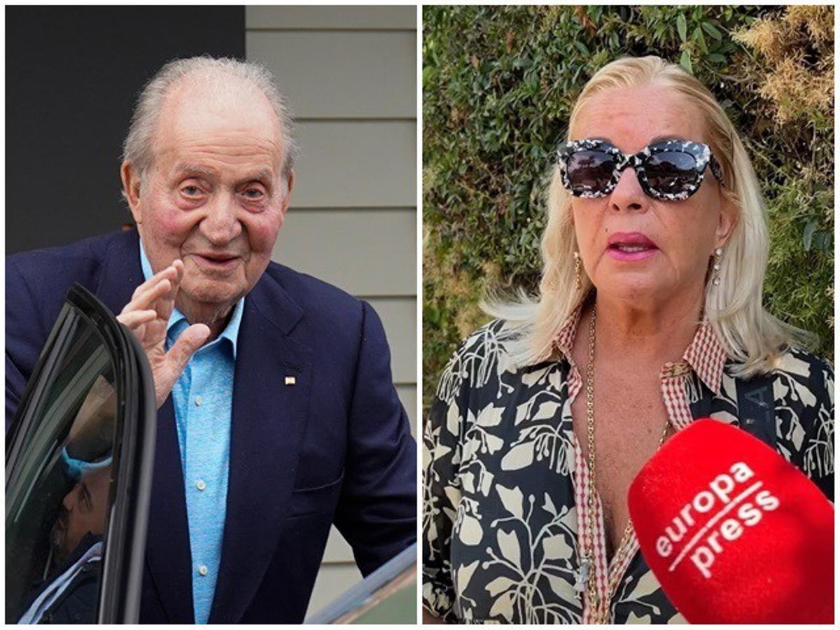 Combo de Juan Carlos I y Bárbara Rey.