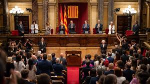 Pleno de constitución del Parlament de Catalunya tras elecciones del 12M