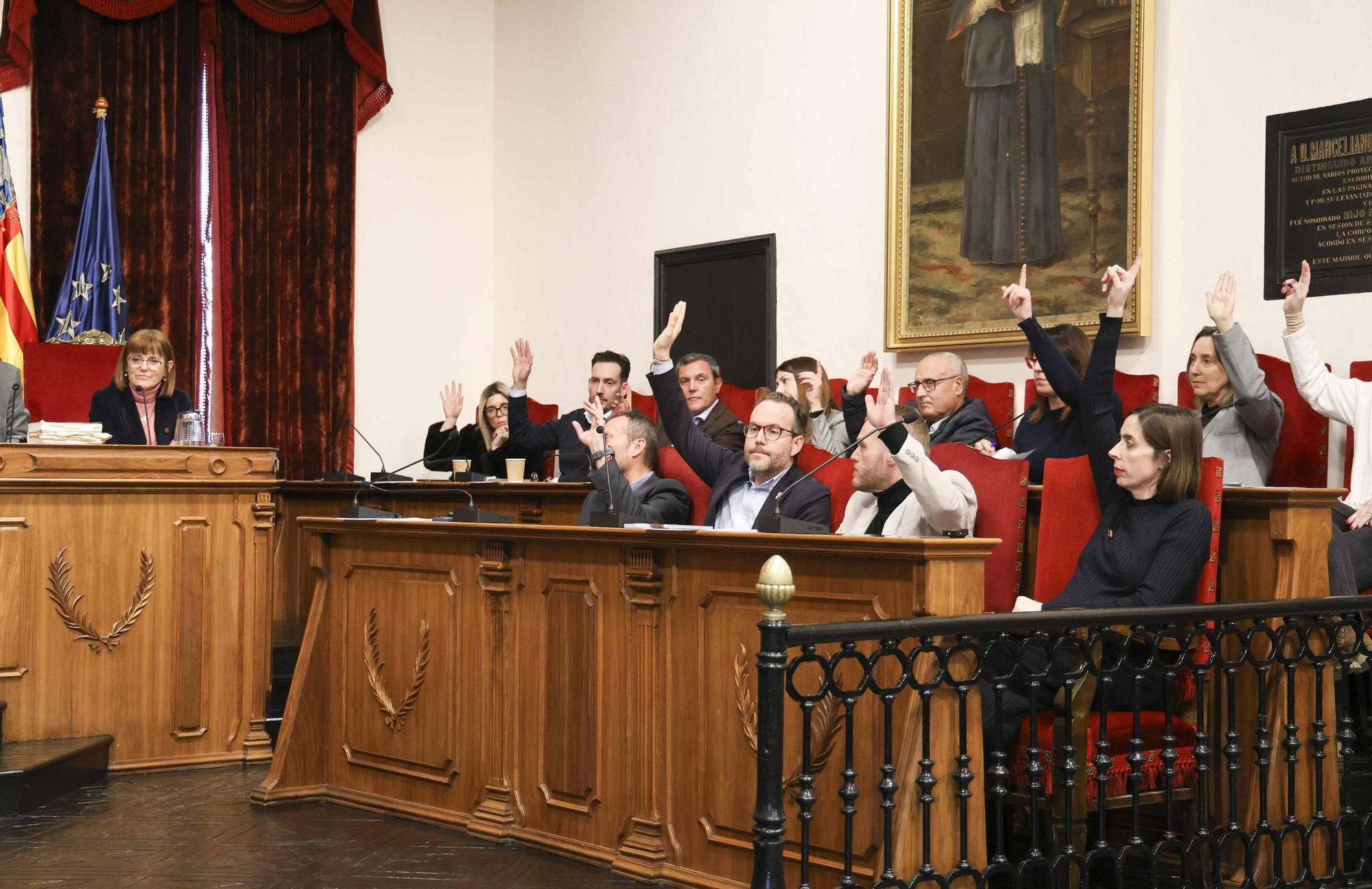 Así ha sido la sesión extraordinaria del Pleno de Elche este lunes 4 de febrero