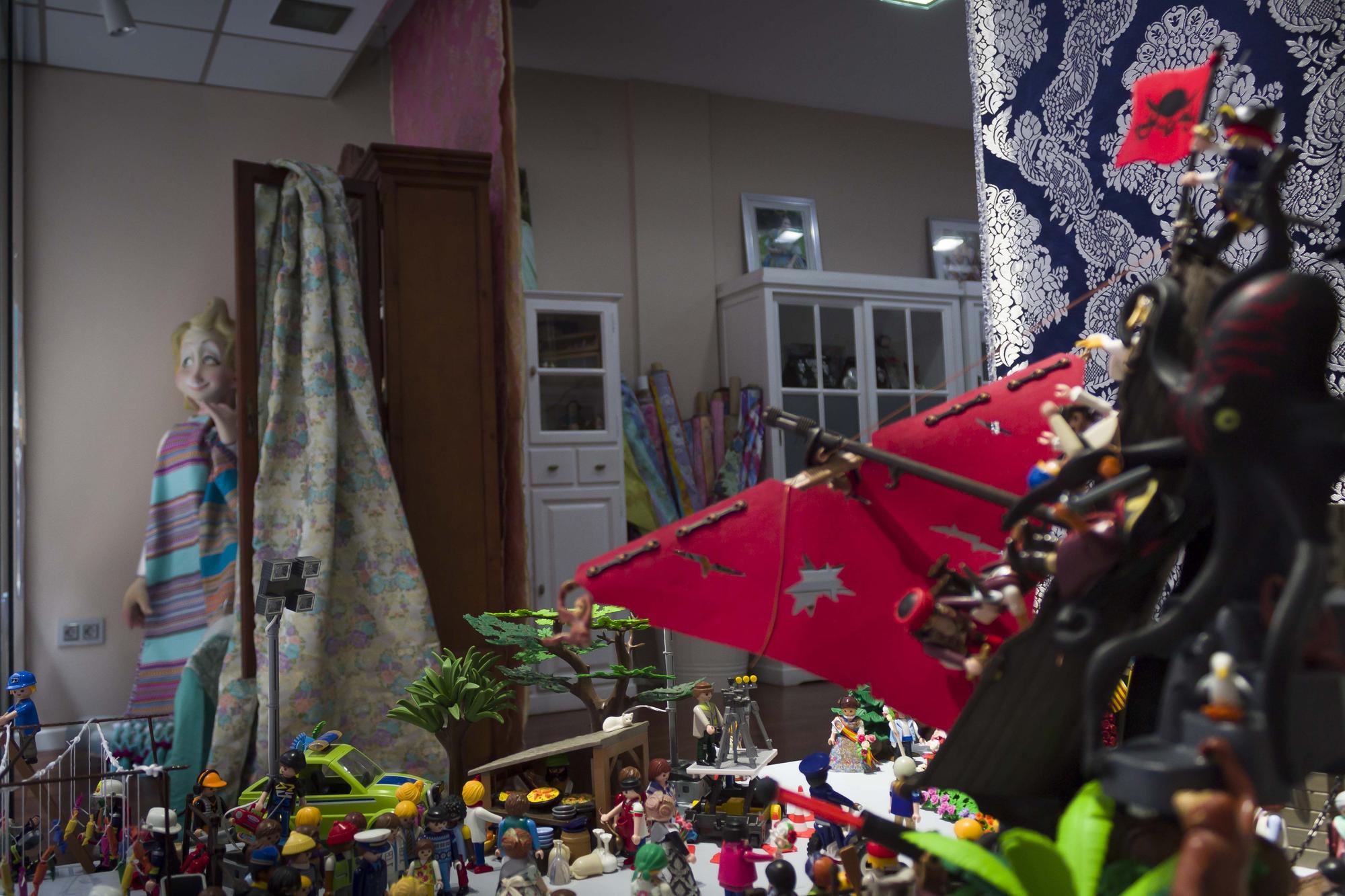 Las Fallas de Gandia en "clics" de Playmobil