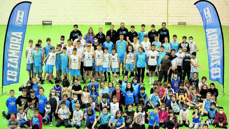 Así es la Liga Interna del Club Baloncesto Zamora: competición y diversión a partes iguales