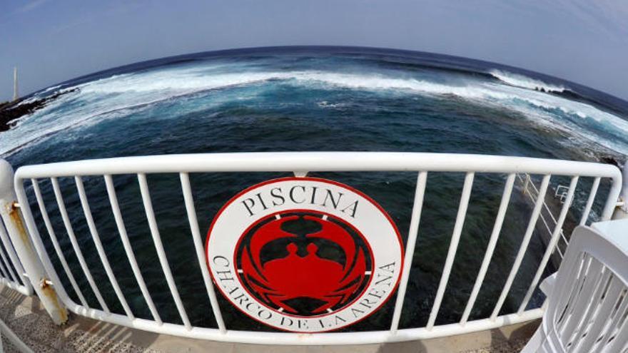 La piscina del Charco de La Arena, en la Punta del Hidalgo.