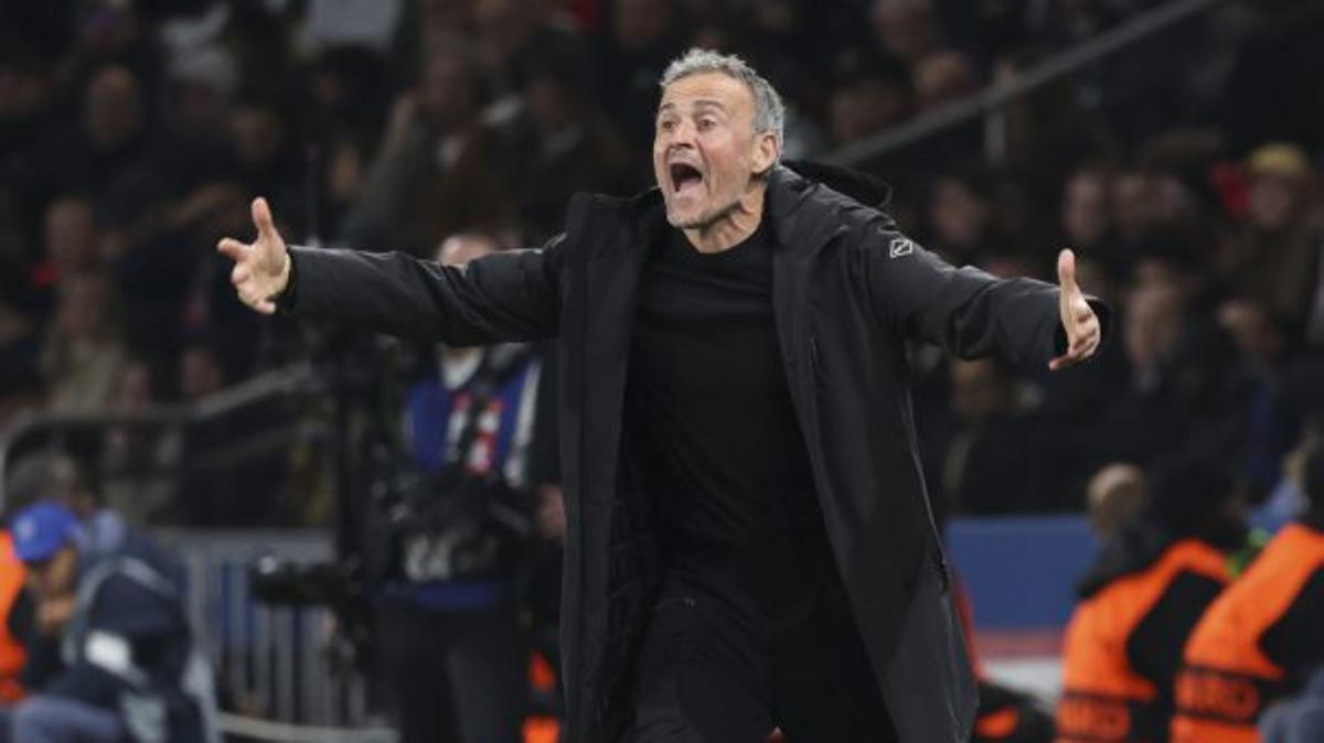 Luis Enrique, tècnic del PSG. | M. BLA / EP