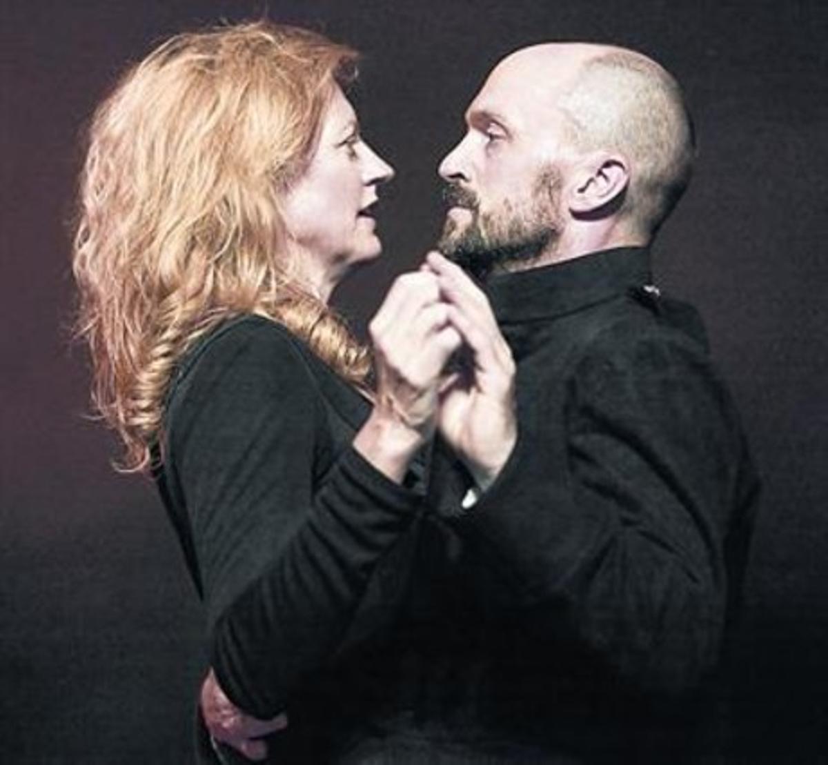 Anastasia Hille i Will Keen, en el ’Macbeth’ de Cheek by Jowl. Anastasia Hille i Will Keen, en el ’Macbeth’ de Cheek by Jowl.