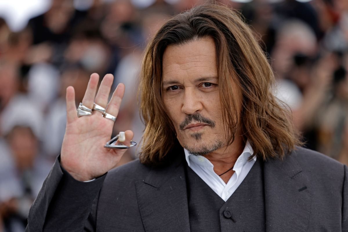 El actor Johnny Depp en Cannes 2023