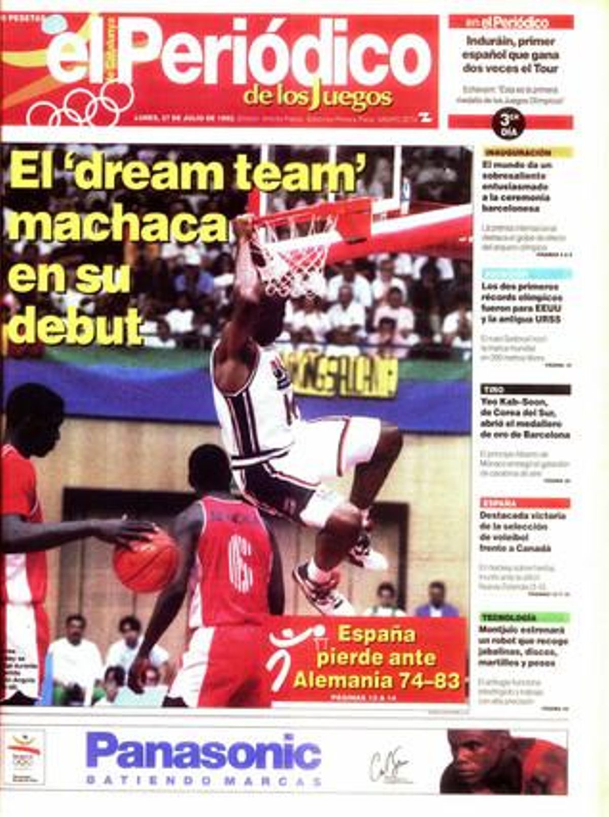 27 de juliol de 1992.