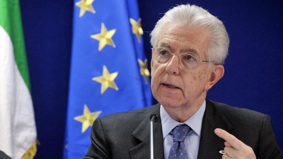 El exprimer ministro italiano Mario Monti, en una imagen de archivo.