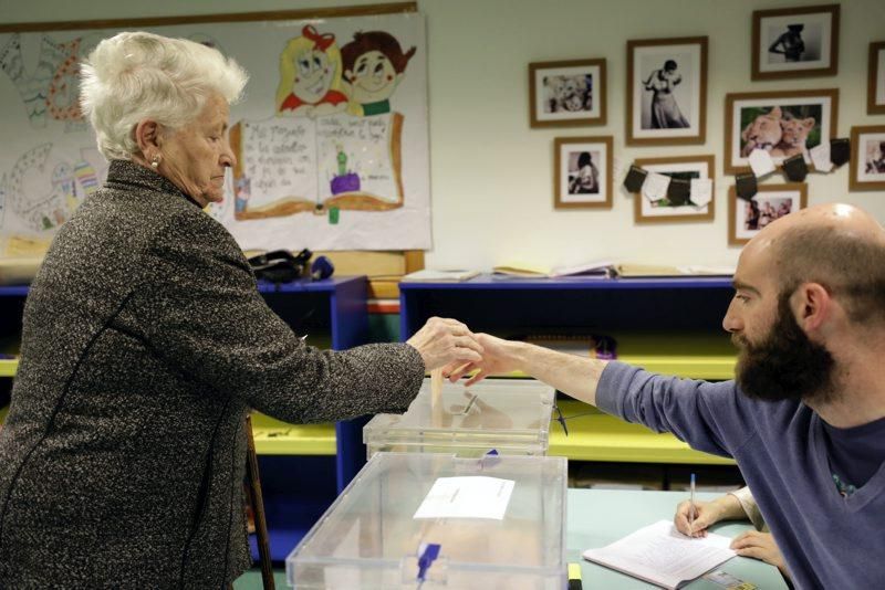 Jornada electoral en Aragón