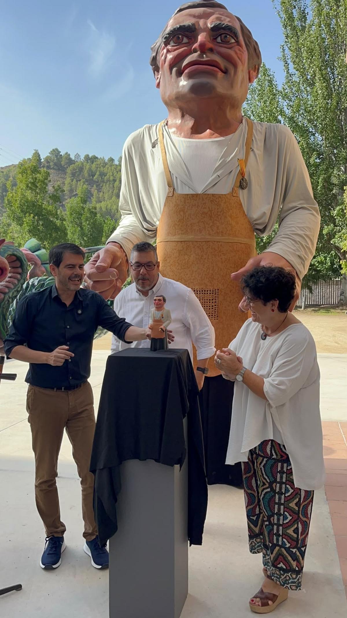 La nova i primera figureta d’Igualada, el Tonet.