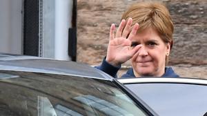 BRITAIN-SCOTLAND-POLITICS-STURGEON