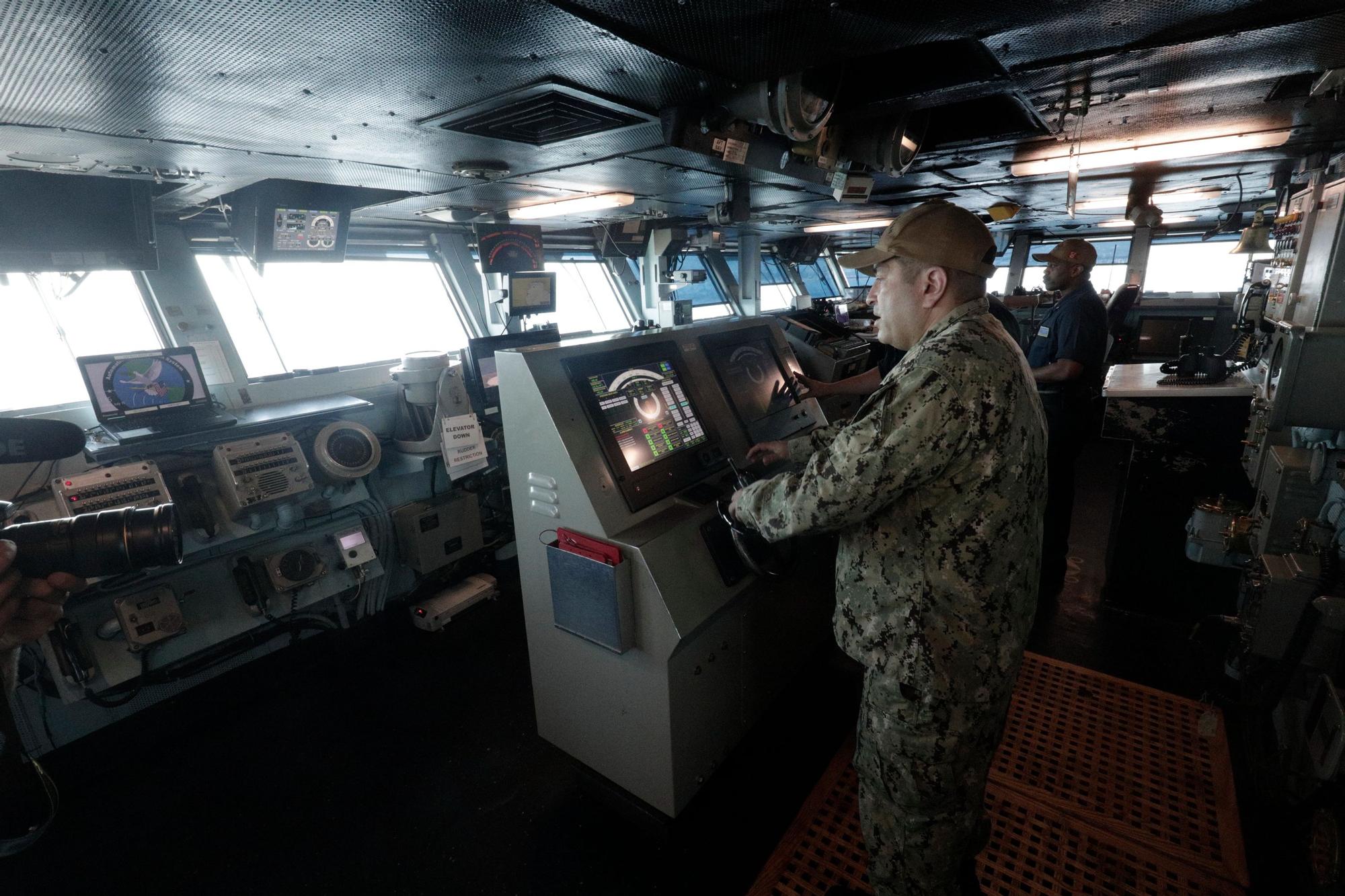 El portaviones nuclear Harry S. Truman ya está en Palma