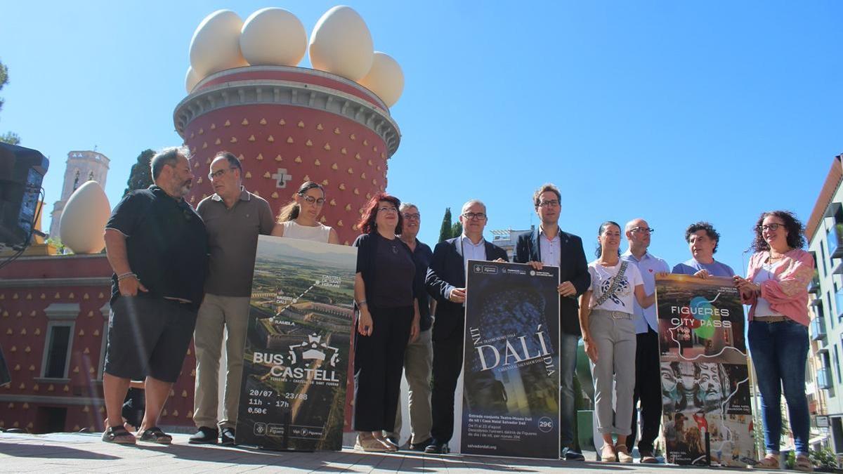 Presentació de les novetats turístiques d'estiu a Figueres