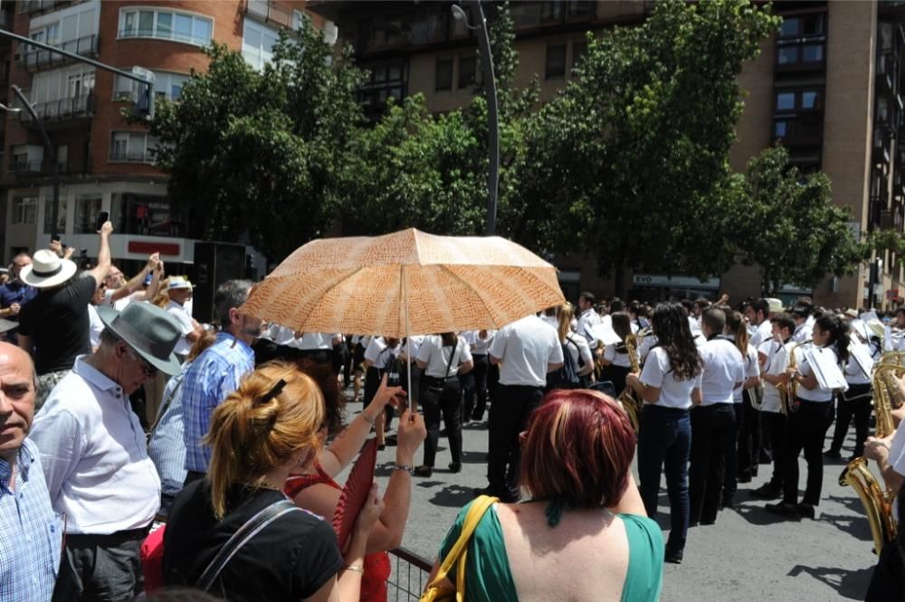 Encuentro de bandas de música en Martínez Tornel