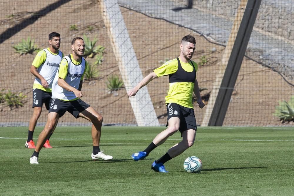 Entrenamiento de la UD Las Palmas.