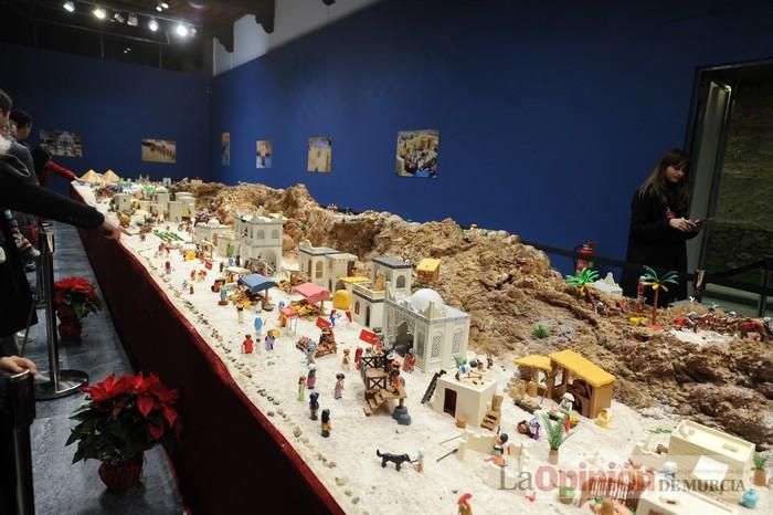 Las Claras de Murcia acoge el Belén de Playmobil