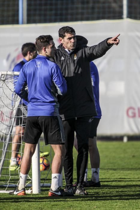 Entrenamiento del Real Oviedo