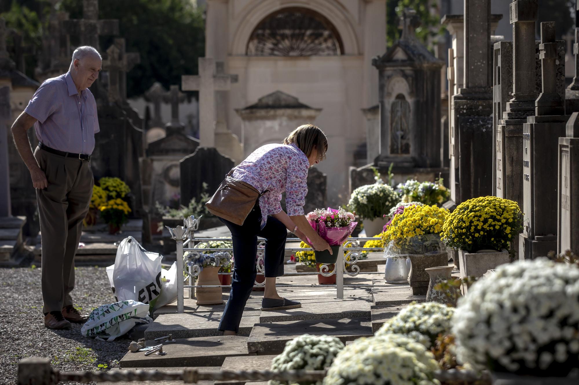 Tots Sants en el cementerio de Palma