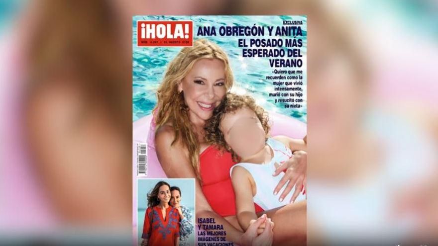 El posado más esperado del verano en Mallorca: Ana Obregón y su nieta, Anita