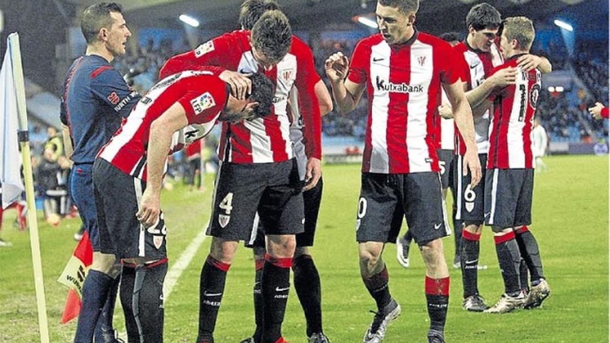 El Athletic logró un meritorio triunfo en Balaídos