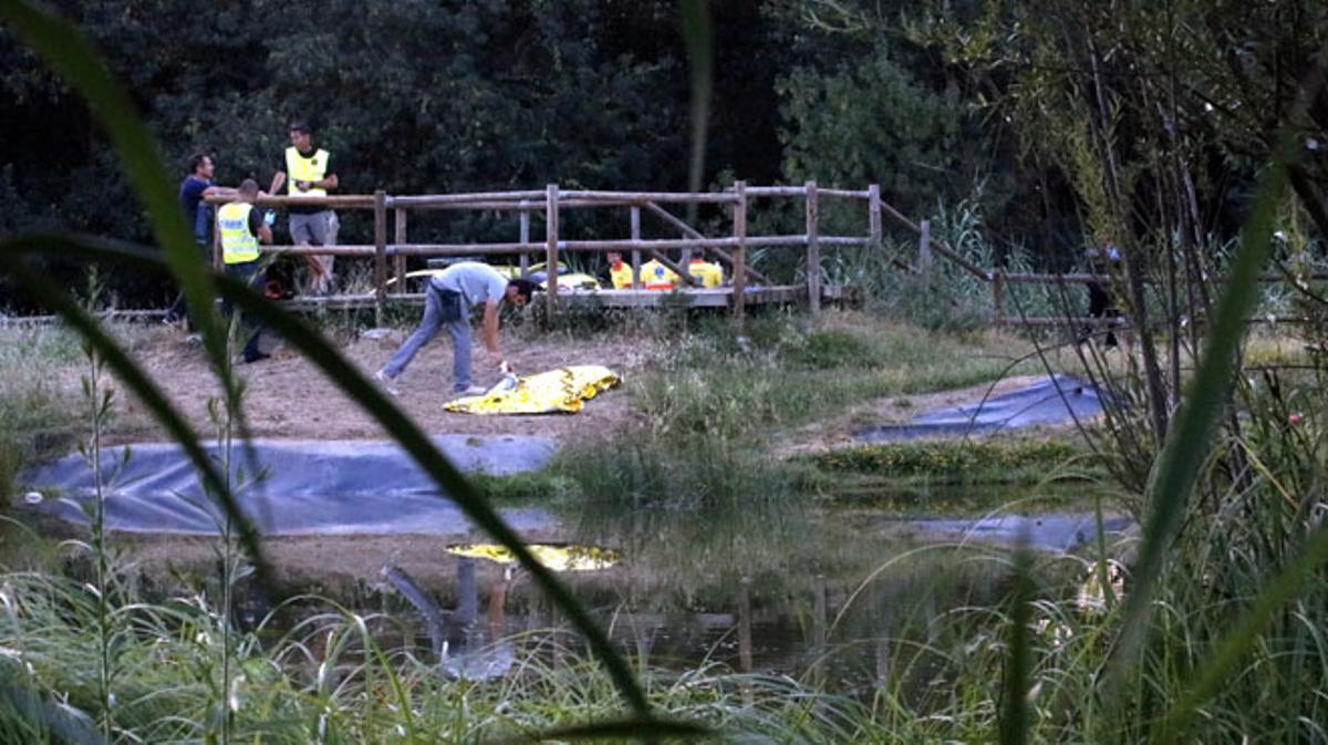 Un nen de 10 anys sofega en un estany a Girona