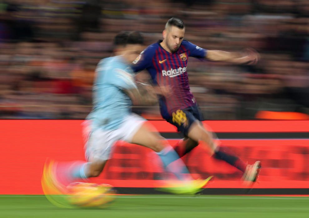 Les imatges del Barça - Celta