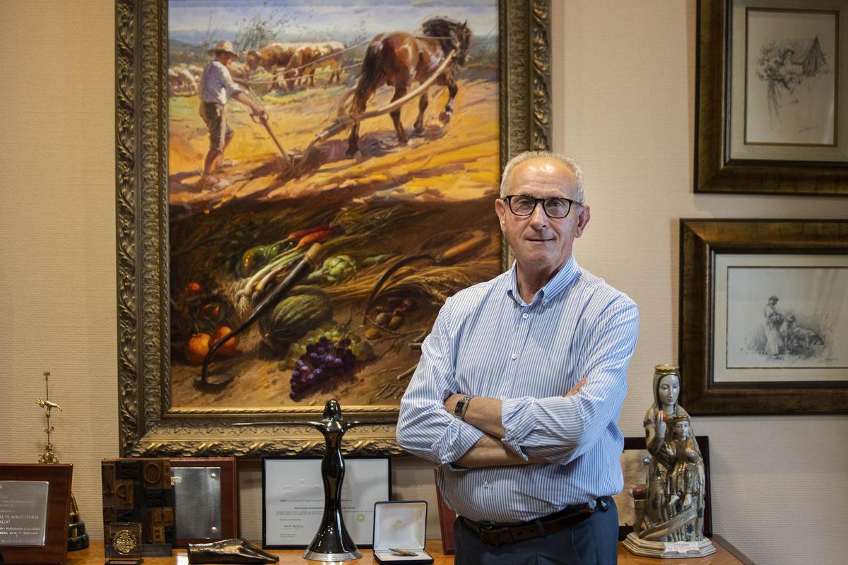 Cristobal Aguado, presidente de AVA-Asaja