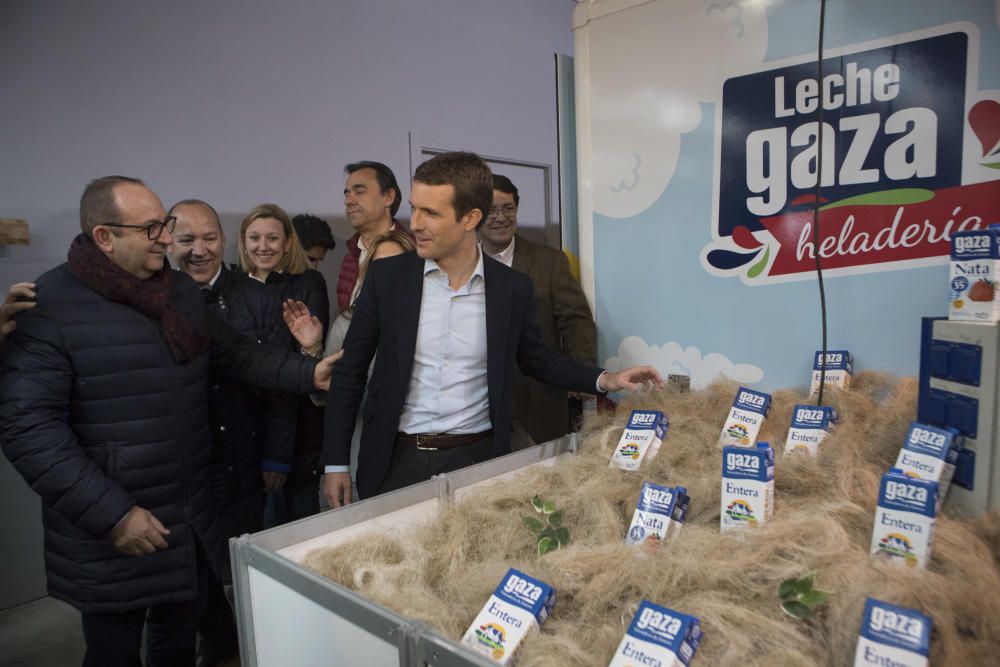 Visita de Pablo Casado a la Feria Raíces