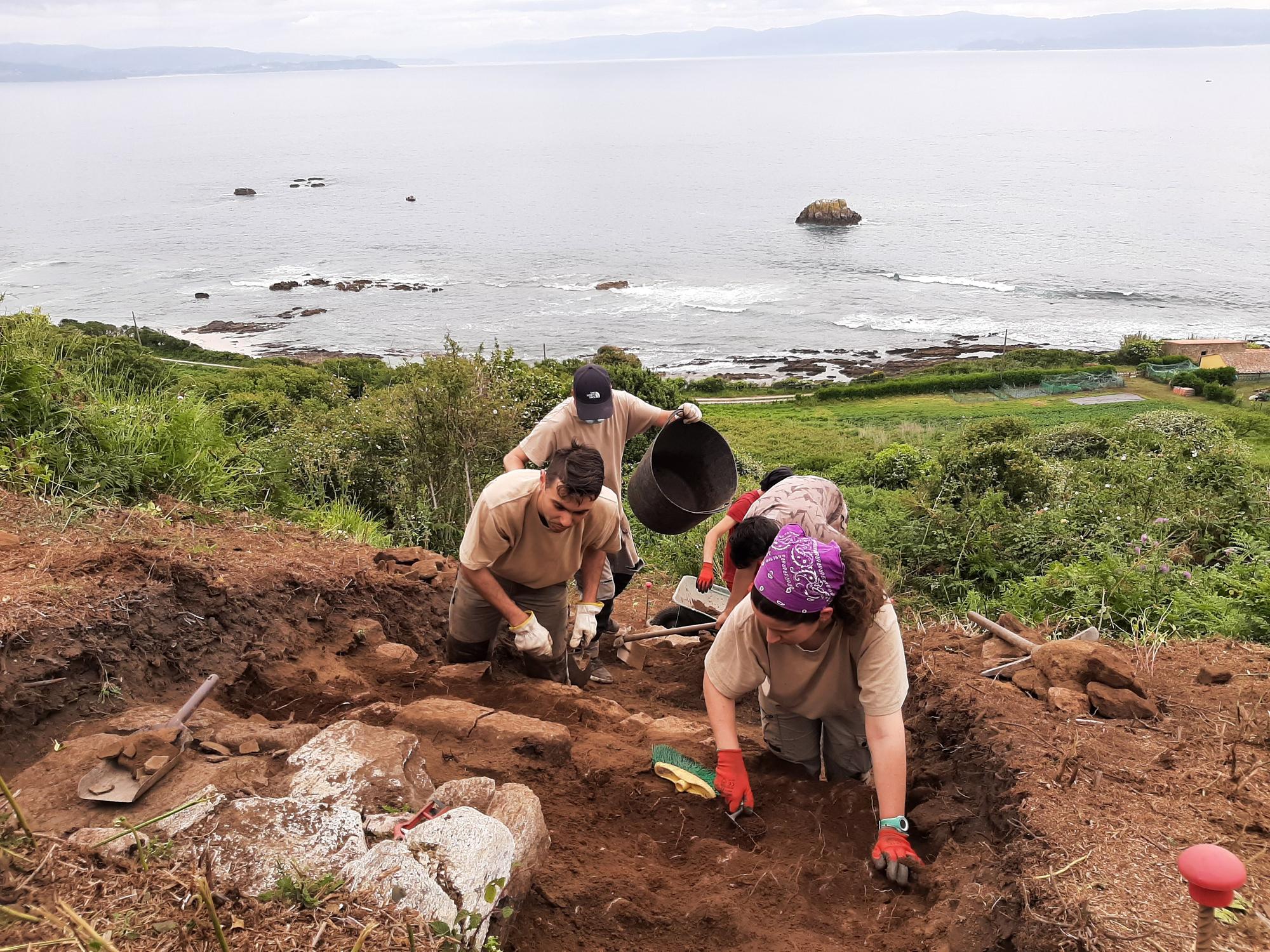 Las excavaciones arqueológicas en la isla de Ons