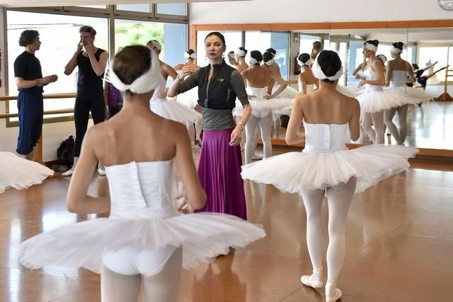 Ensayo del ballet de San Petersburgo