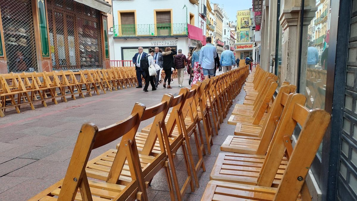 Sillas calle Sierpes