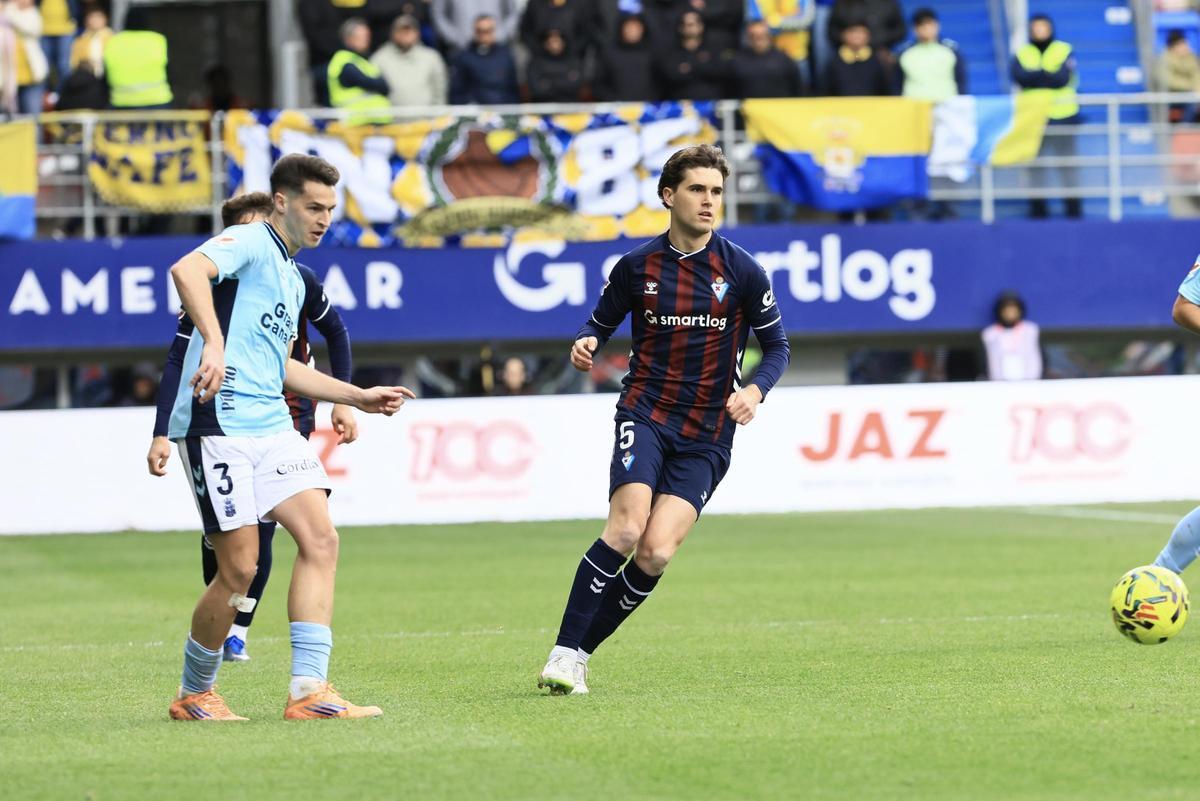 SD Éibar - UD Las Palmas: repite Martón y pone cuesta arriba el partido a los amarillos