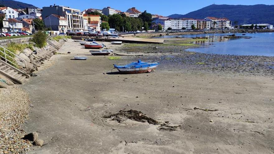 Las mareas en Moaña