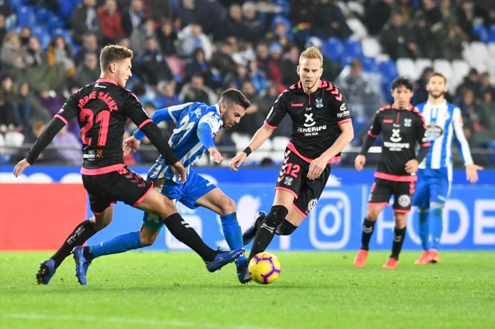 El Dépor no pasa del empate ante el Tenerife