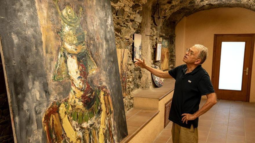Garriguella es retroba amb l'art "salvatge i apassionat" de Patxè