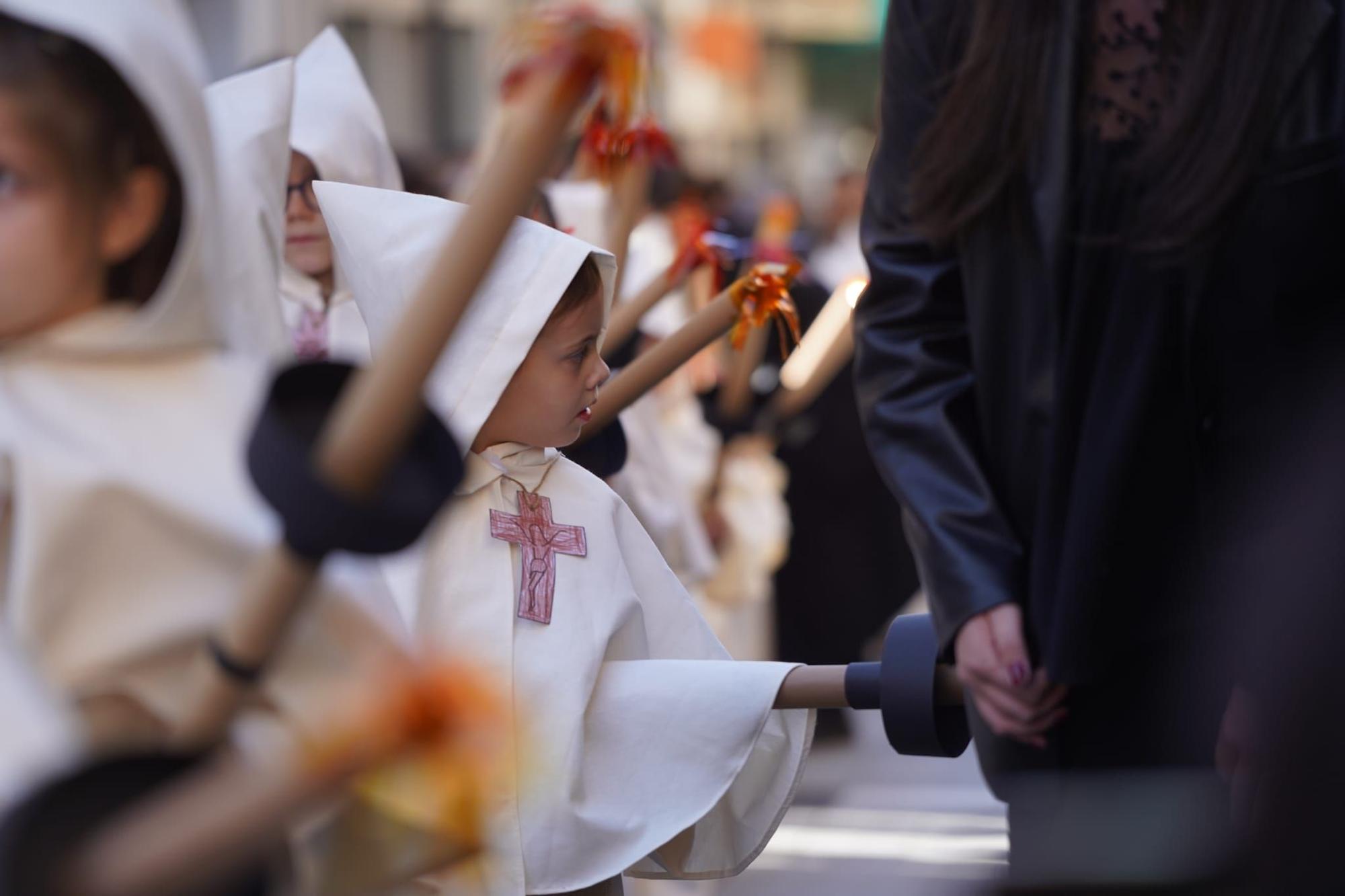 GALERÍA | Los niños de La Milagrosa de Zamora recrean así la Buena Muerte