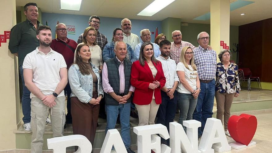 Nueva dirección local del PSOE de Baena.