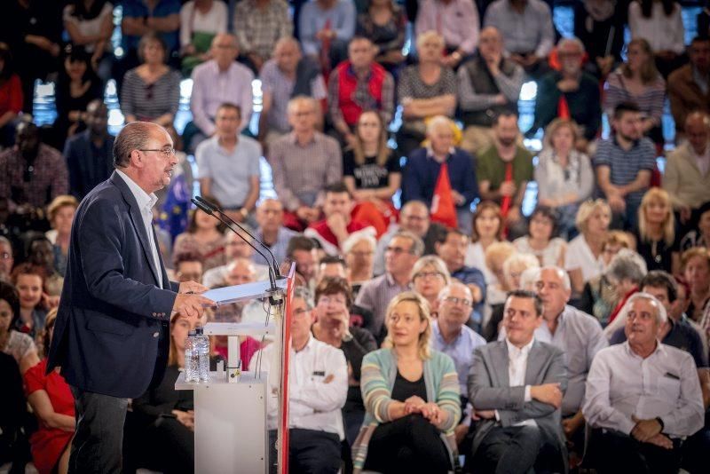 Zaragoza, escenario de campaña para Sánchez, tras la muerte de Rubalcaba