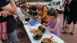 Vila-real prepara 250 sandías para su popular Festa del Fanalet
