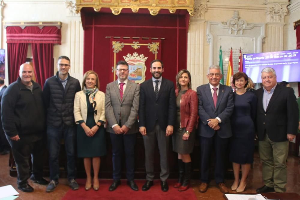 Pleno del Ayuntamiento de Málaga del 28 de marzo de 2019