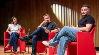 Rufián y Montero apuestan por que Podemos lidere el frente de izquierdas en España y ERC en Catalunya: "Si no, nos matarán por separado"