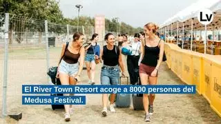 Así es el River Town Resort, el camping que acoge a 8000 personas del Medusa Festival