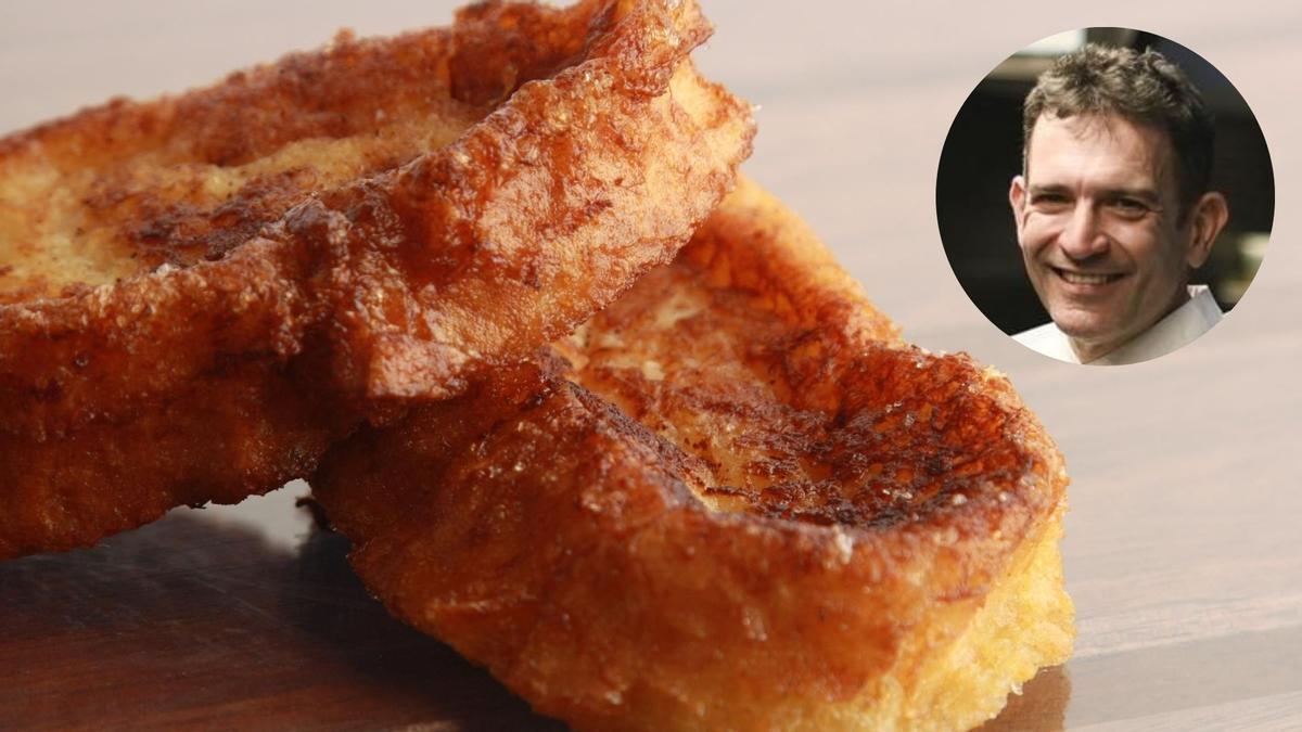 Rubén Marqueta, chef de un restaurante de Zaragoza, desvela el secreto para hacer las mejores torrijas: “De un día para otro”