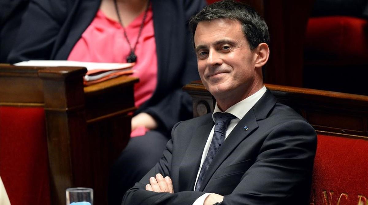 crmartinez34102036 french prime minister manuel valls smiles as he at160602105215