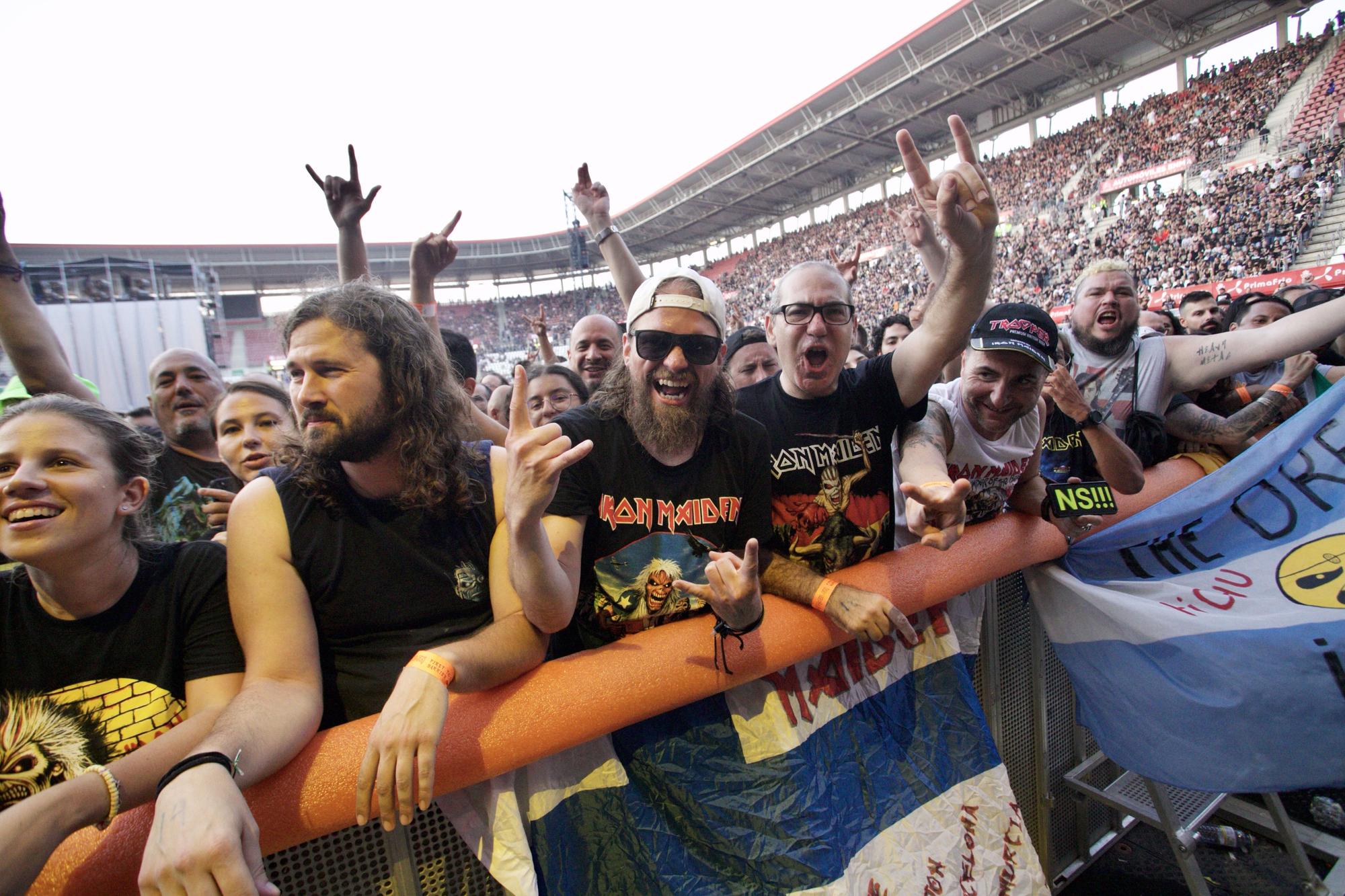 Todas las fotos del épico concierto de Iron Maiden en Murcia