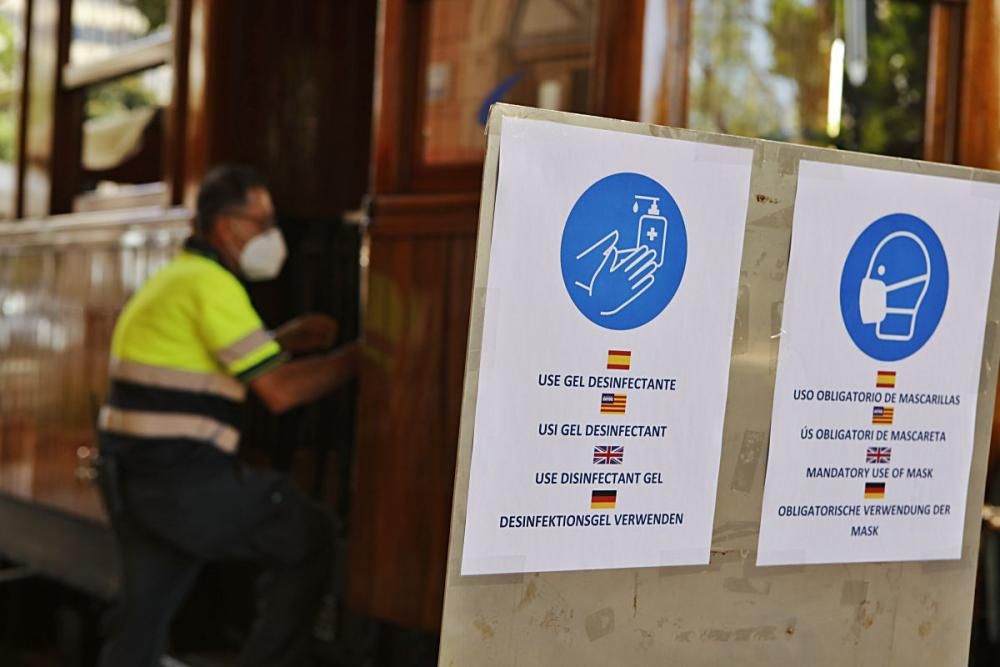 Impressionen der ersten Zugfahrt nach Sóller