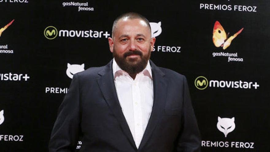 Pepón Nieto en los Premios Feroz.