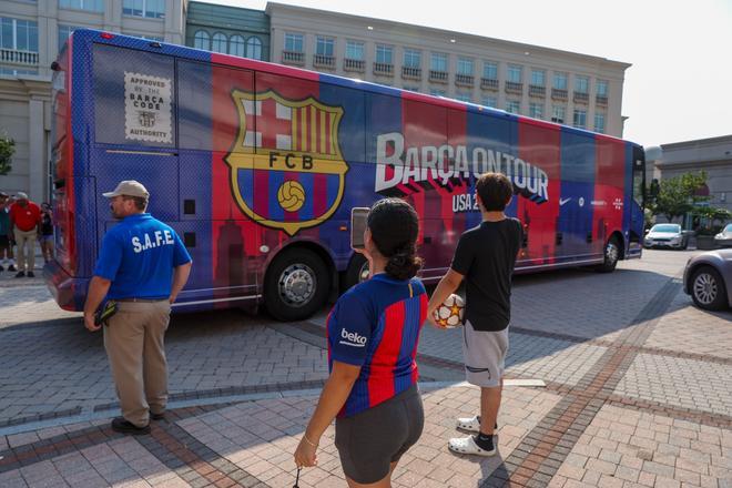 FC Barcelona. Pretemporada 2024/2025. Gira EEUU. Primer día de trabajo en Annapolis