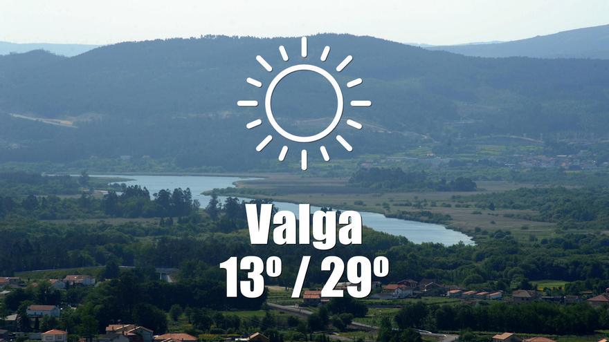 El tiempo en Valga: previsión meteorológica para hoy, lunes 3 de junio
